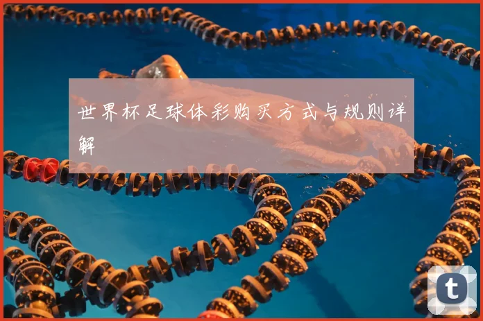 世界杯足球体彩购买方式与规则详解